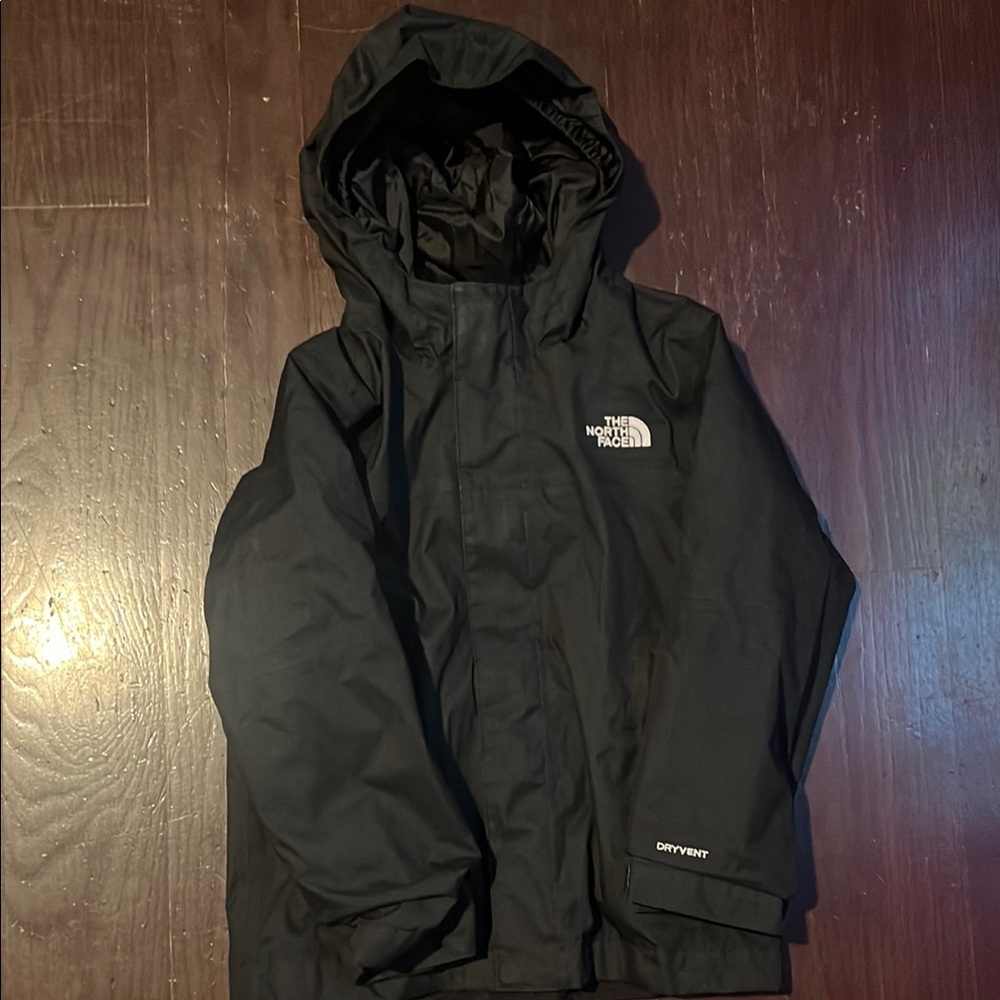 The NorthFace boys rain jacket plus fleeces